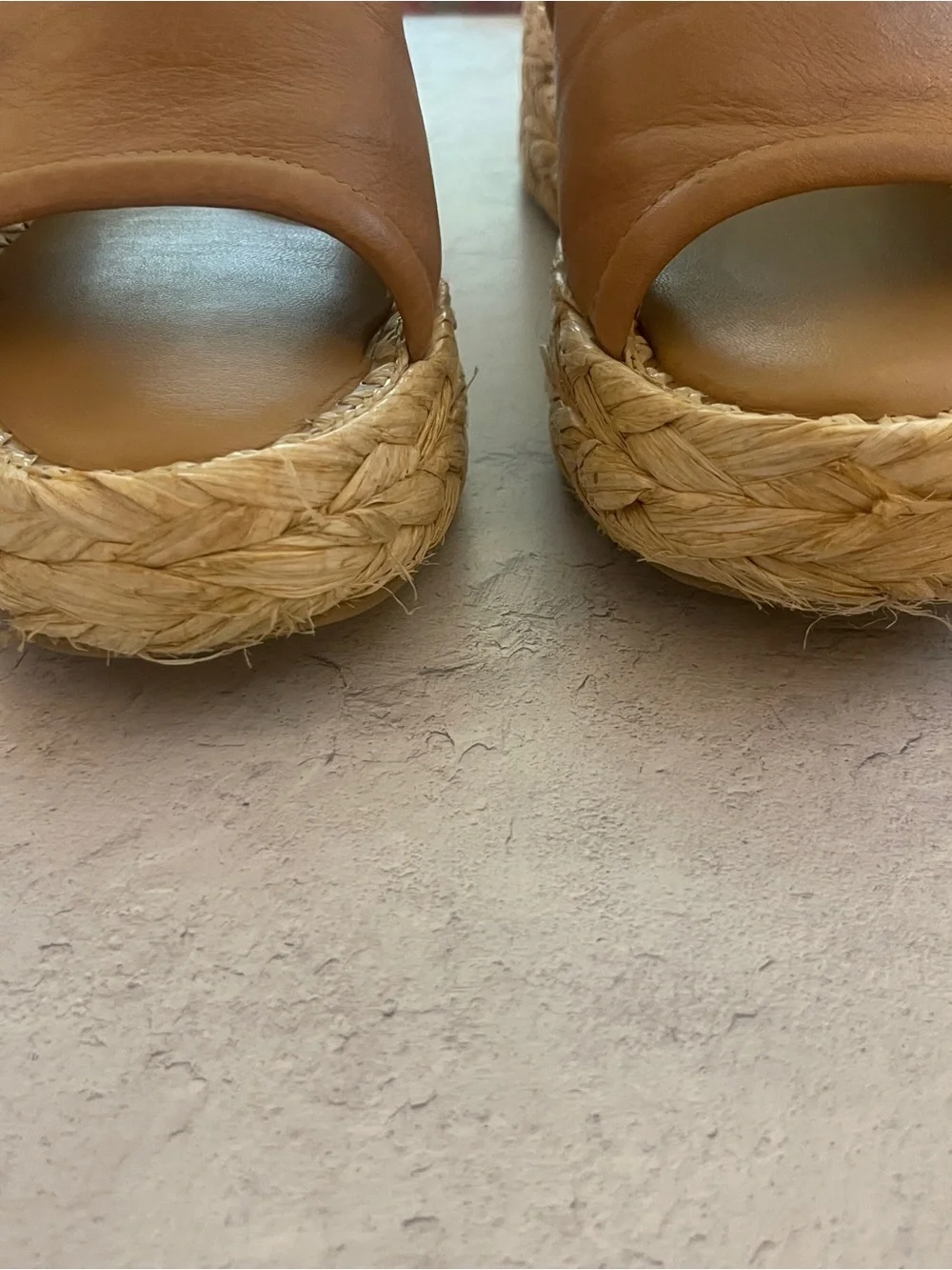 Dolce Vita “Chavi” Honey Leather Slides